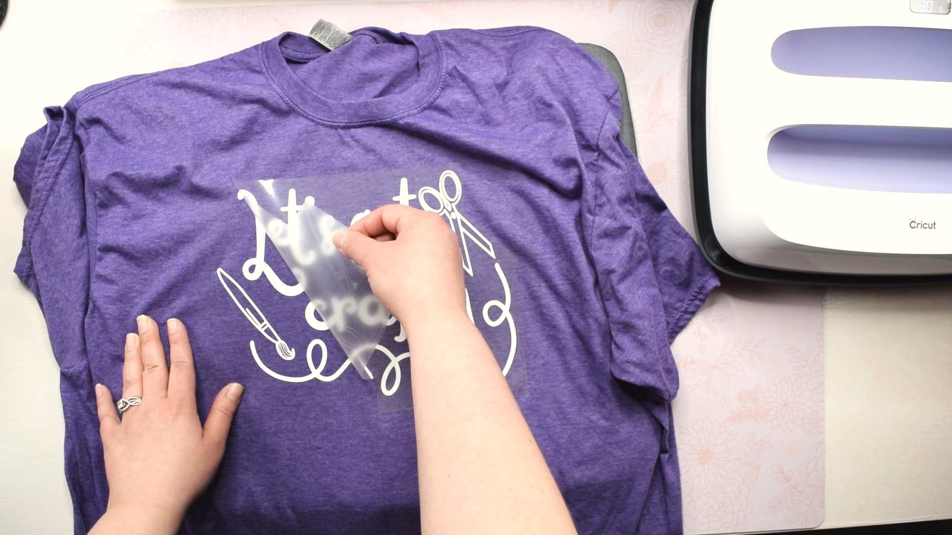 Easy Cricut Iron-On T-Shirt Tutorial
