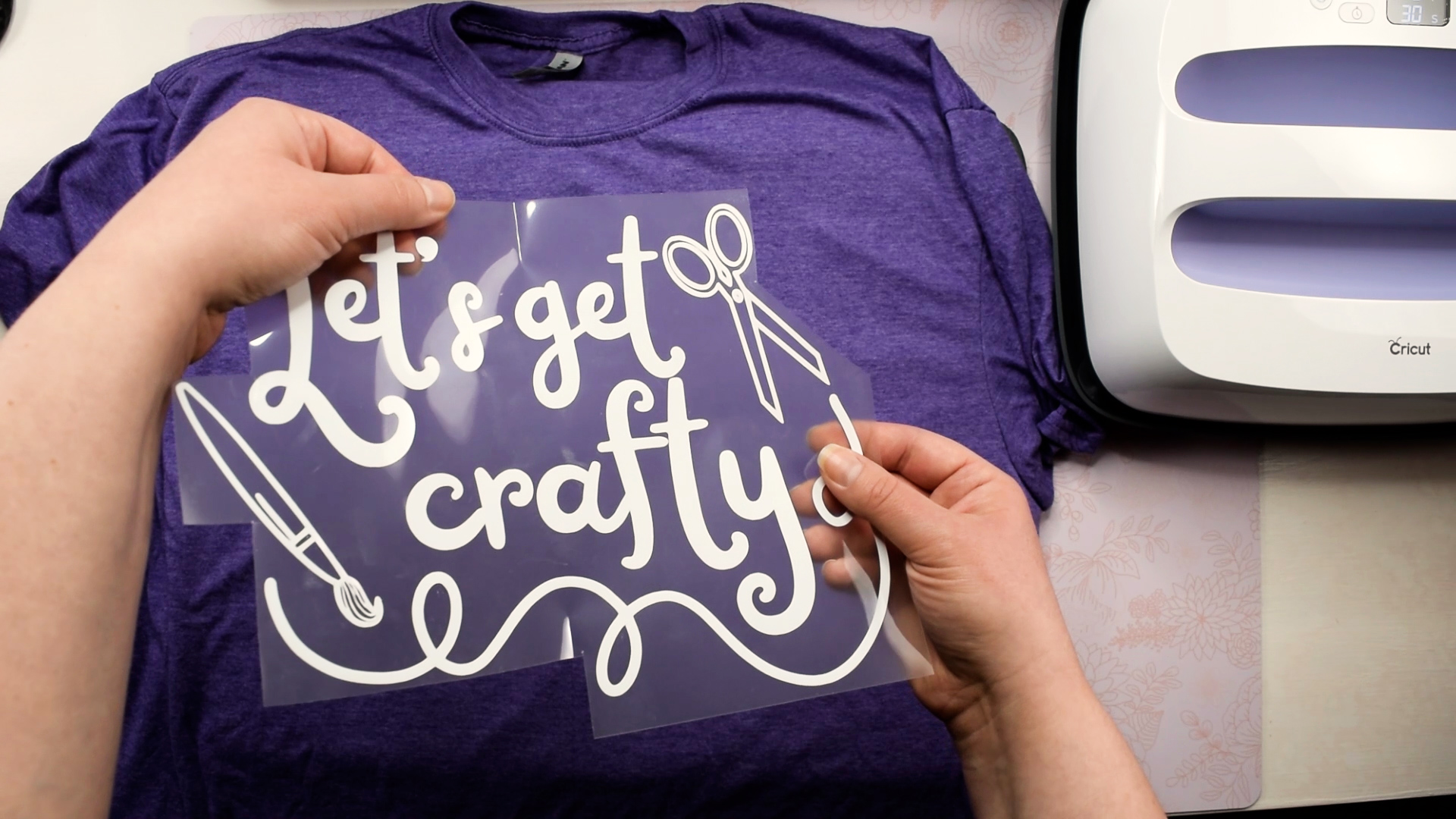 Easy Cricut Iron-On T-Shirt Tutorial